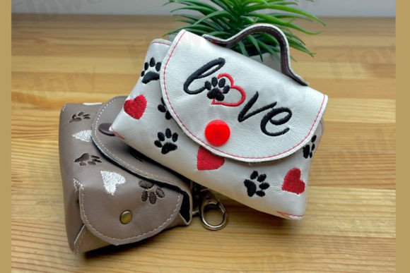 ITH Mini Bag Love Paw Embroidery