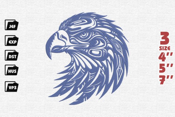 Magical Eagle: A Strategic Embroidery Design Review